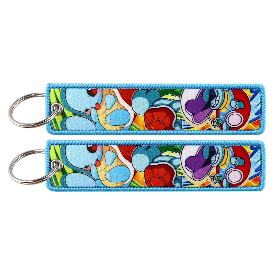 Pokemon 'Butterfree | Caterpie' Embroidered Keychain