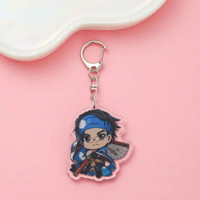 Guilty Gear 'Anji Mito | Chibi' Keyring Acrylic Keychain