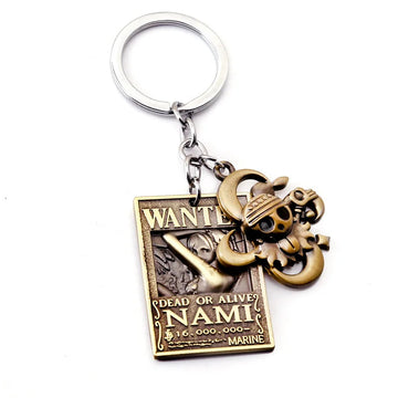 One Piece 'Nami' Keyring Metal Keychain