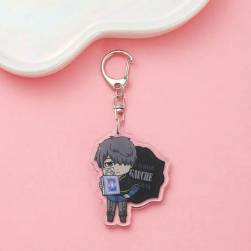 Black Clover 'Gauche Adlai | Chibi' Keyring Acrylic Keychain