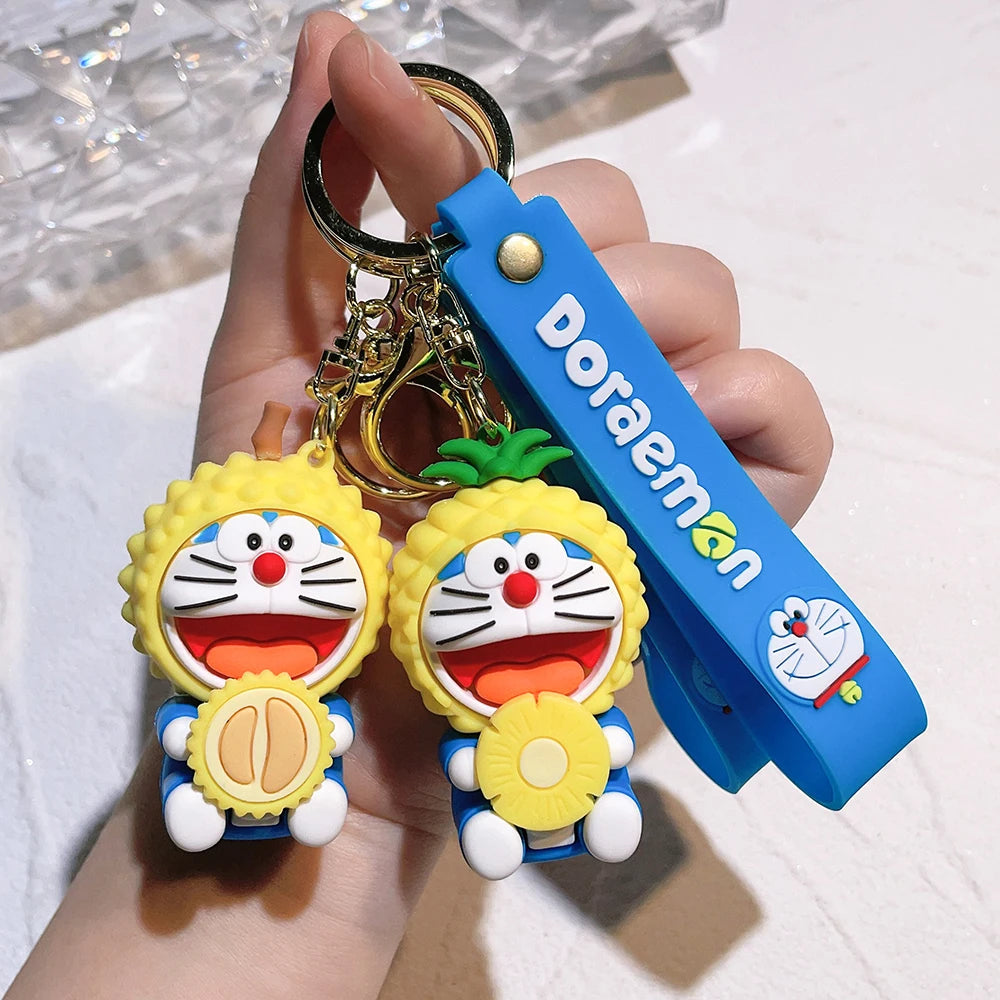 Doraemon 'Yellow' Keyring PVC Keychain