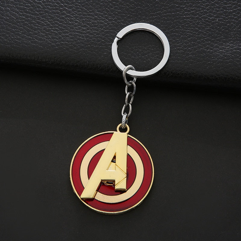 Avengers A Logo Keyring Metal Keychain