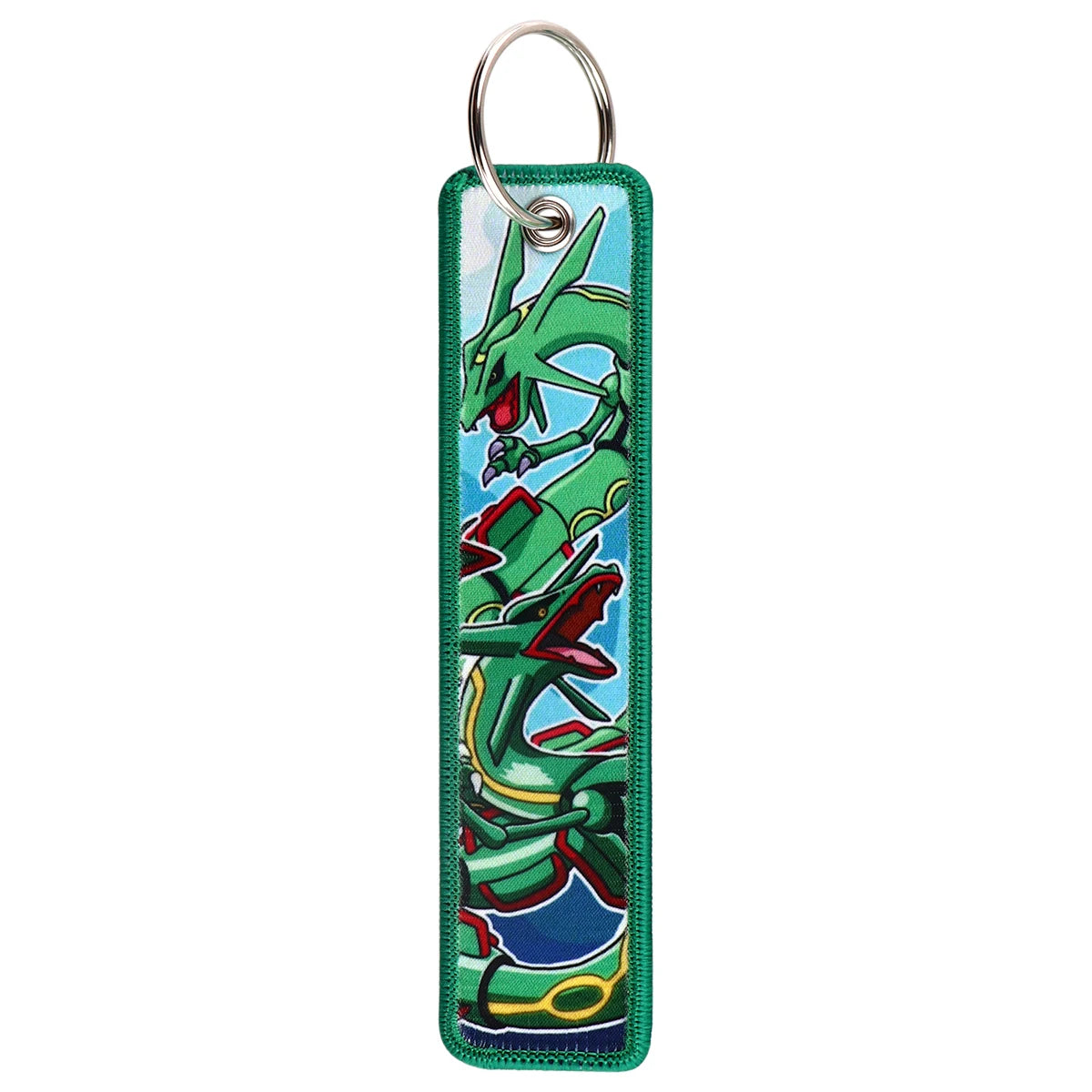 Pokemon 'Rayquaza' Embroidered Keychain