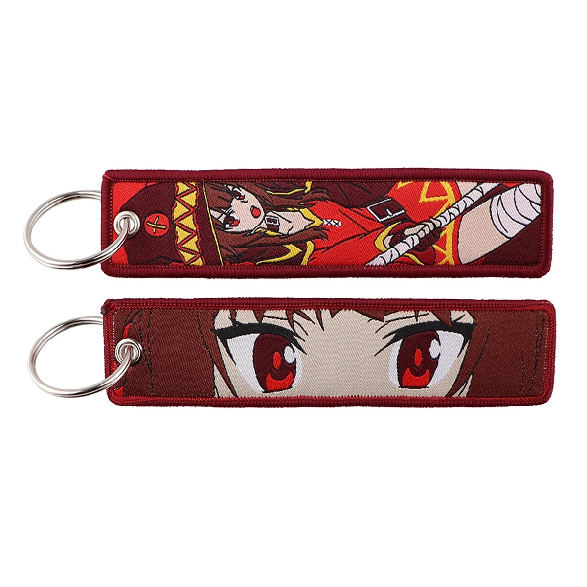 KonoSuba 'Megumin' Embroidered Keychain