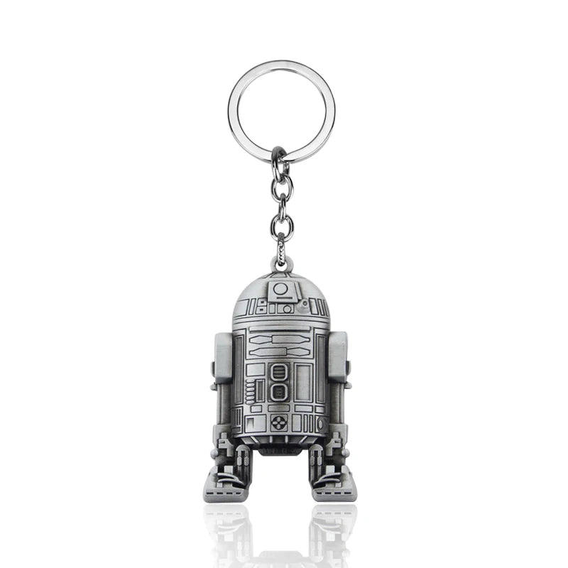 Star Wars 'R2-D2 | Silver' Keyring Metal Keychain