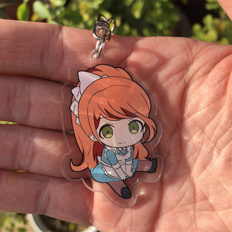 Danganronpa 'Chisa Yukisome' Keyring Plastic Keychain
