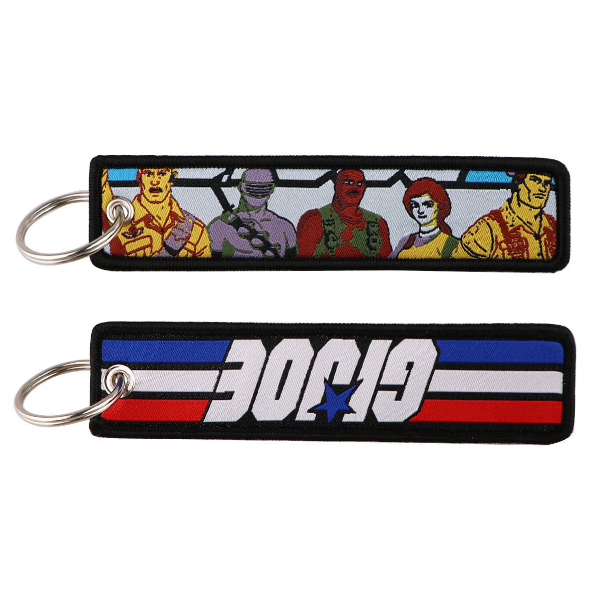 G.I Joe Embroidered Keychain
