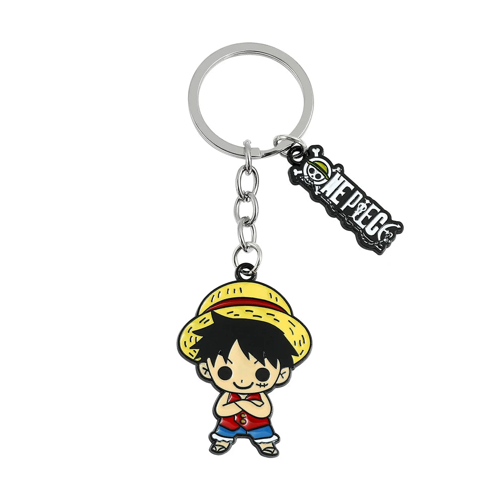 One Piece 'Monkey D. Luffy' Keyring Metal Keychain