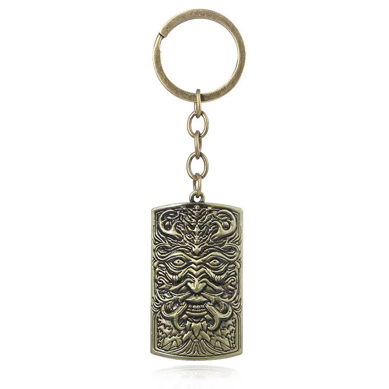 Dark Souls 'Blood Shield' Keyring Metal Keychain