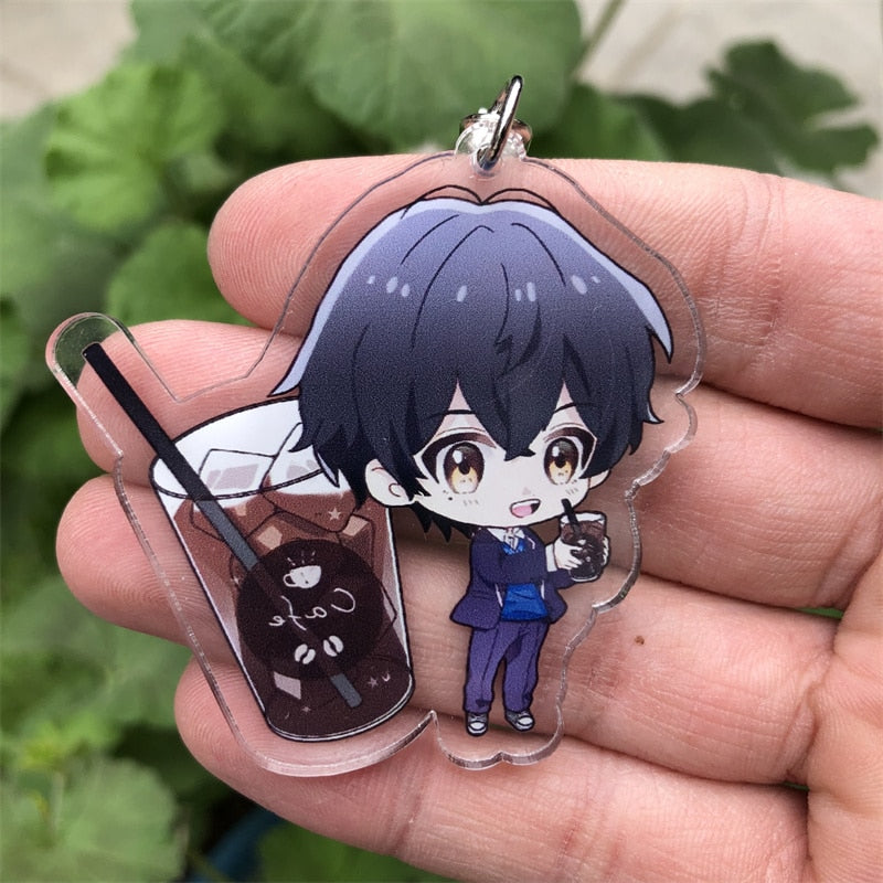 Sasaki to Miyano 'Yoshikazu Miyano | Coffee' Keyring Resin Keychain