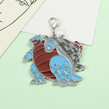 Pokemon 'Gigantamax Blastoise' Enamel Keyring Keychain