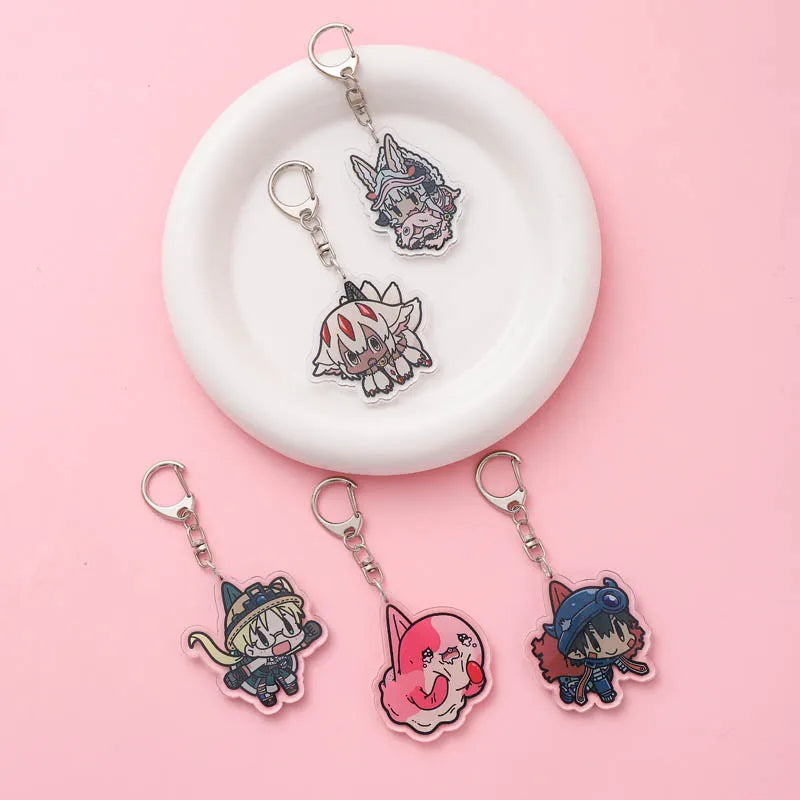 Made in Abyss 'Nanachi | Playful' Keyring Acrylic Keychain