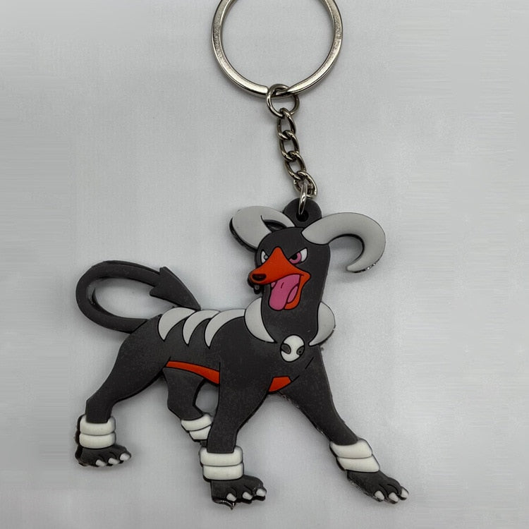 Pokemon 'Hondoom' Keyring Rubber Keychain