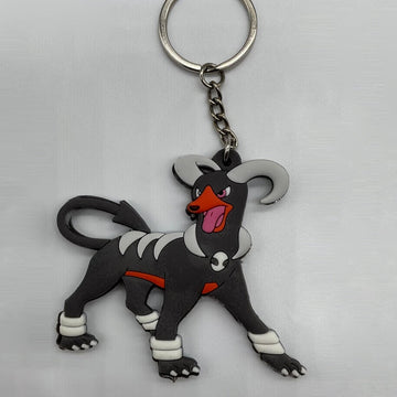 Pokemon 'Hondoom' Keyring Rubber Keychain