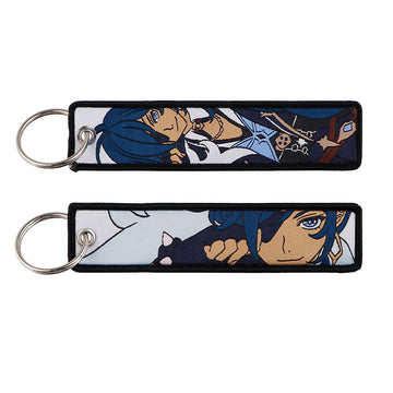 Genshin Impact 'Kaeya' Embroidered Keychain