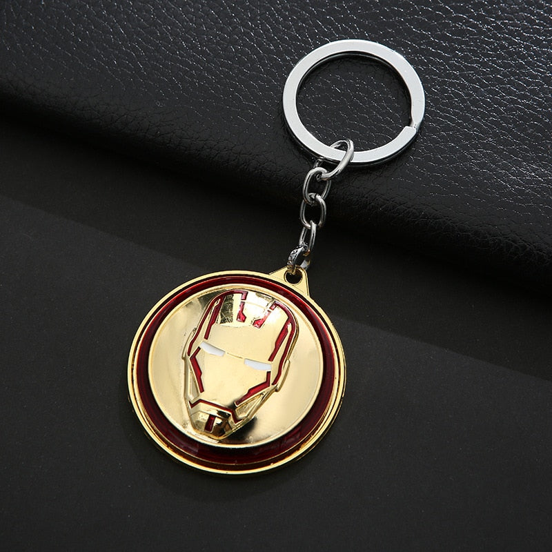 Iron Man Keyring Metal Keychain