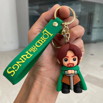 The Lord of the Rings 'Aragorn | Chibi' Keyring Silicone Keychain