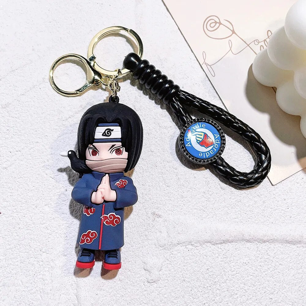 Naruto 'Itachi Uchiha' Keyring Silicone Keychain