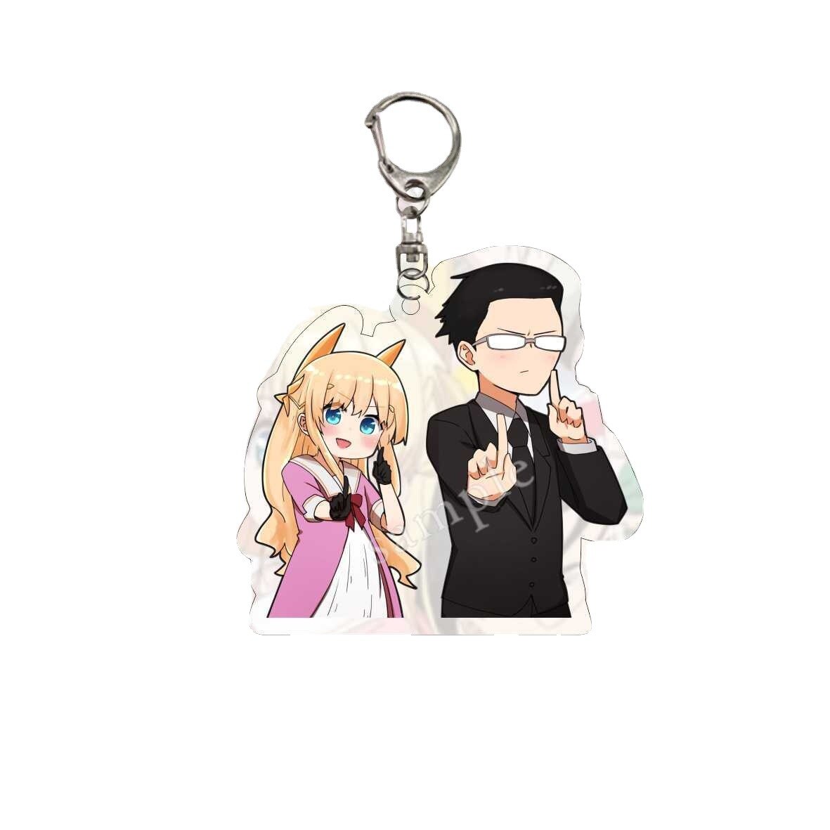 Life with an Ordinary Guy 'Fantasy Bishoujo Juniku Ojisanto' Keyring Acrylic Keychain