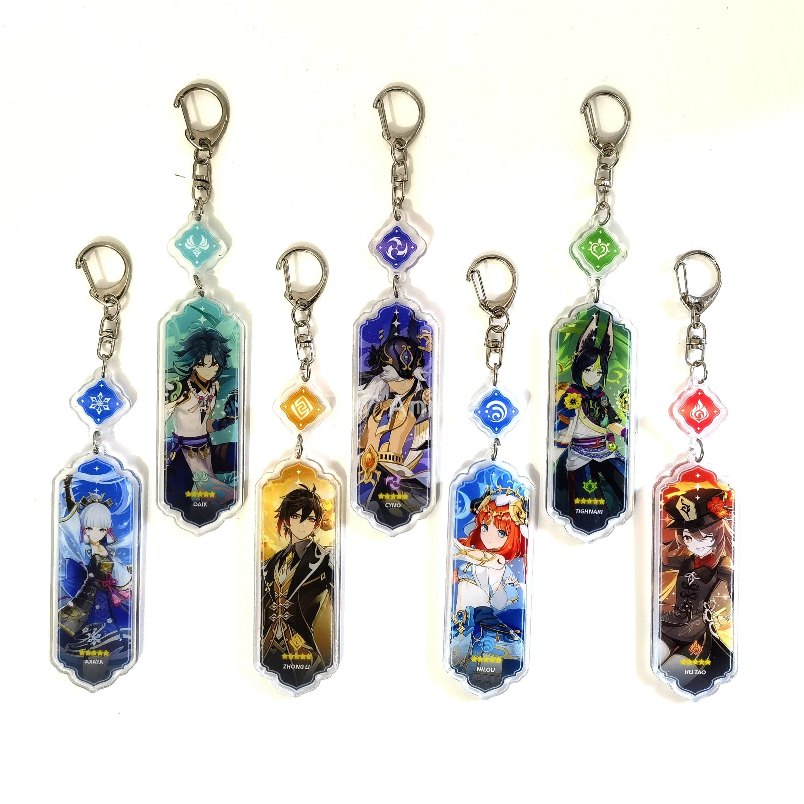 Genshin Impact 'Nilou' Keyring Metal Keychain