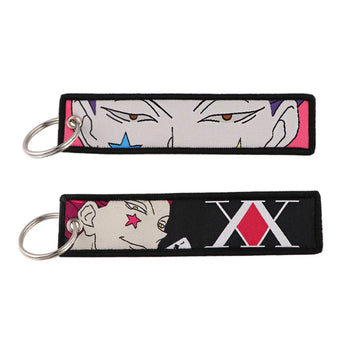 HUNTERxHUNTER 'Hisoka' Embroidered Keychain