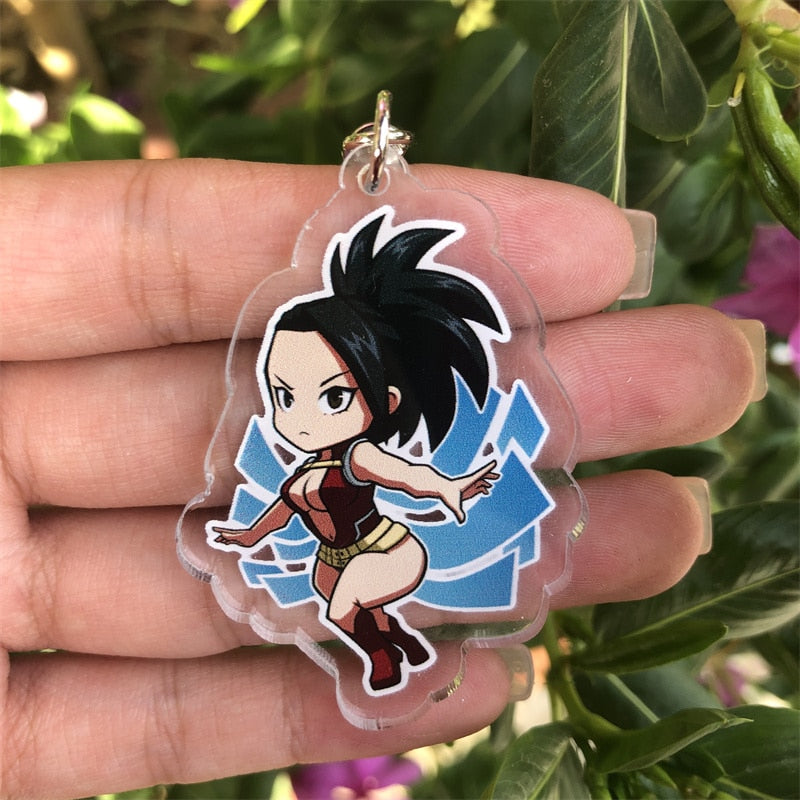 My Hero Academia 'Momo Yaoyorozu' Keyring Plastic Keychain