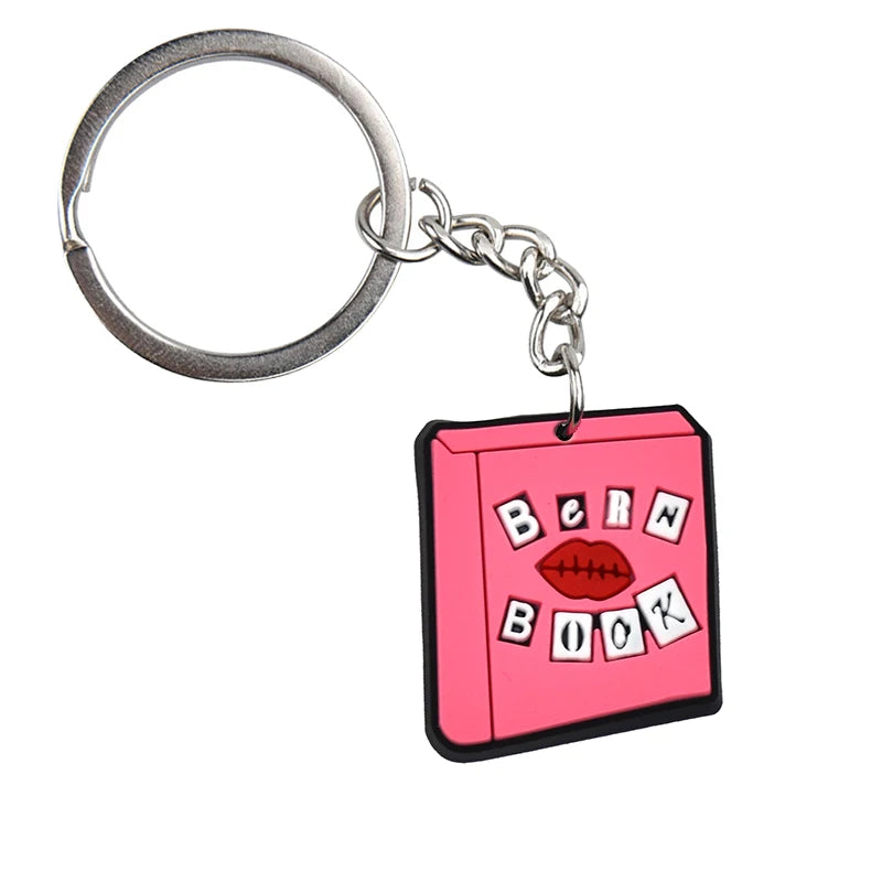 'Burn Book | Lips' Keyring PVC Keychain