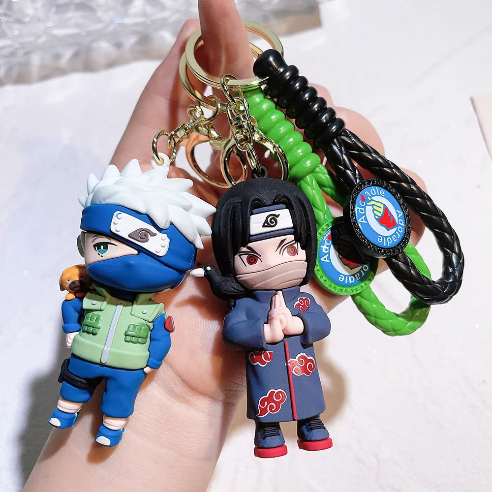 Naruto 'Kakashi Hatake' Keyring Silicone Keychain