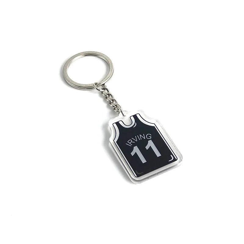 Basketball Jersey 'Kyrie Irving 11 | Black' Keyring Acrylic Keychain