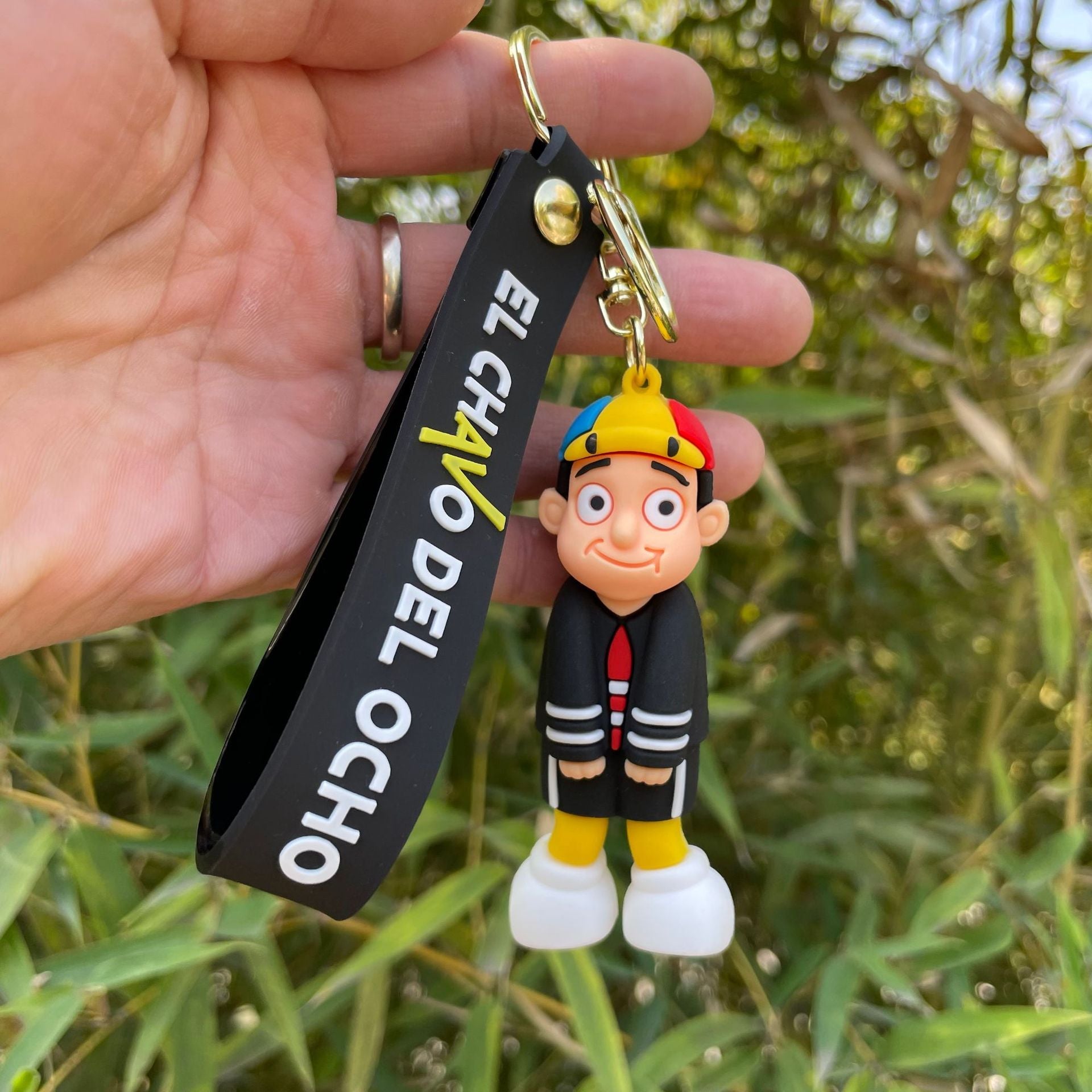 El Chavo Del Ocho 'Quico' Keyring Silicone Keychain