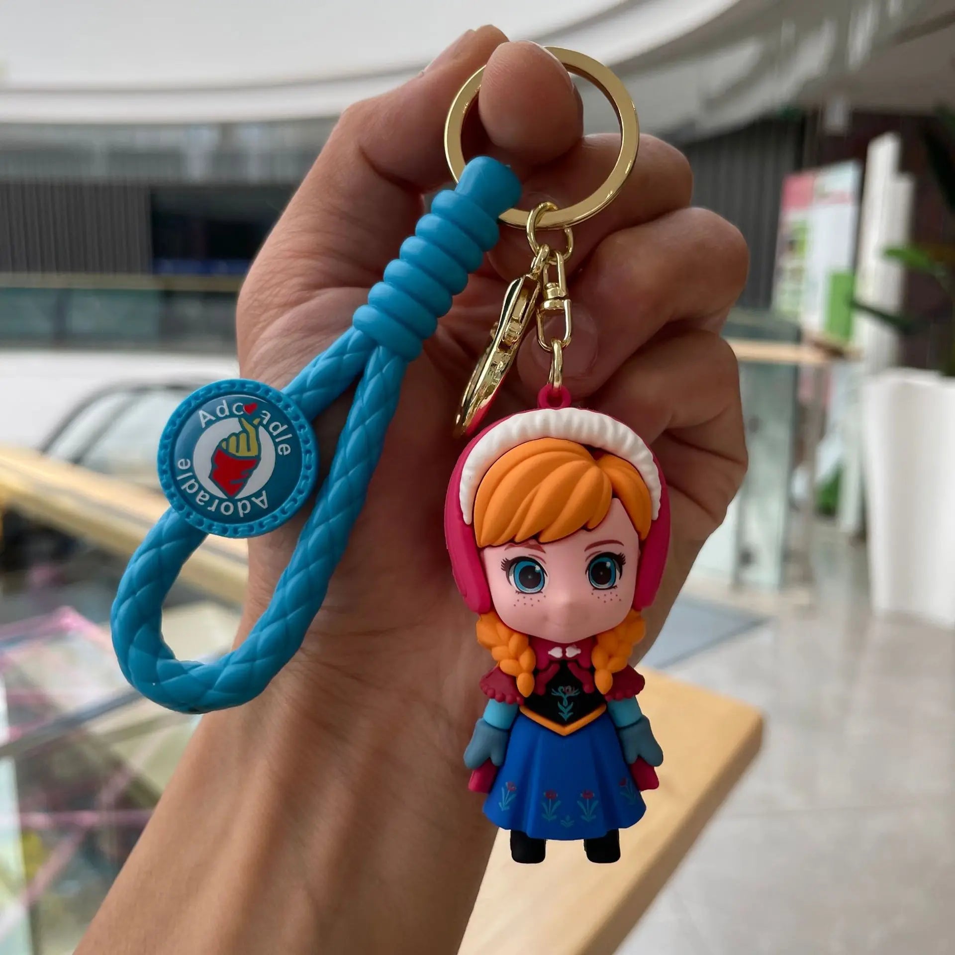 Frozen 'Anna' Keyring PVC Keychain