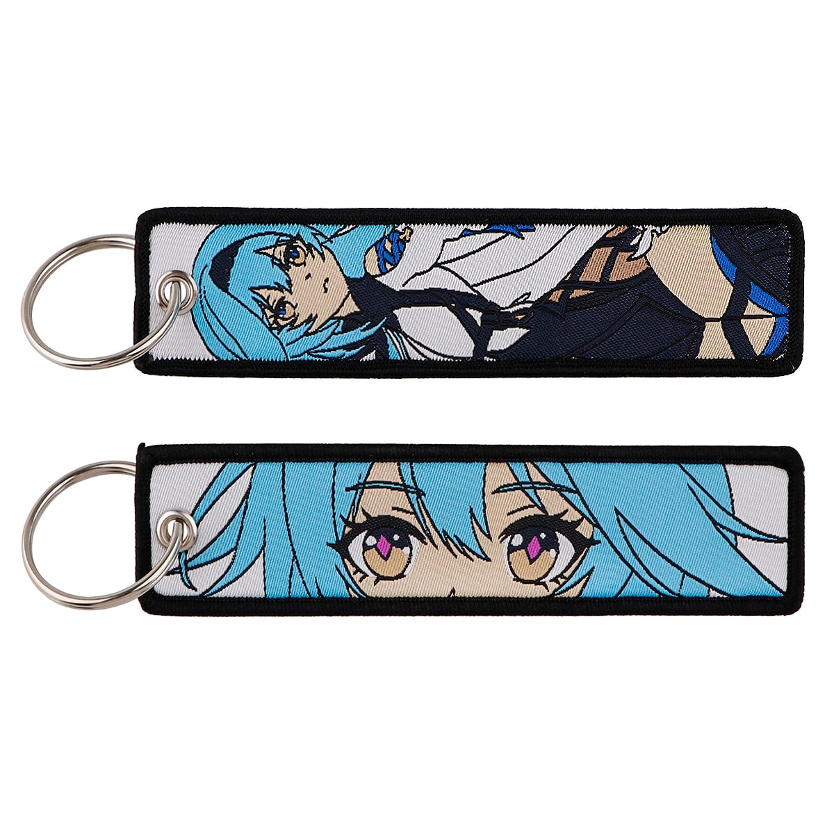 Genshin Impact 'Eula' Embroidered Keychain