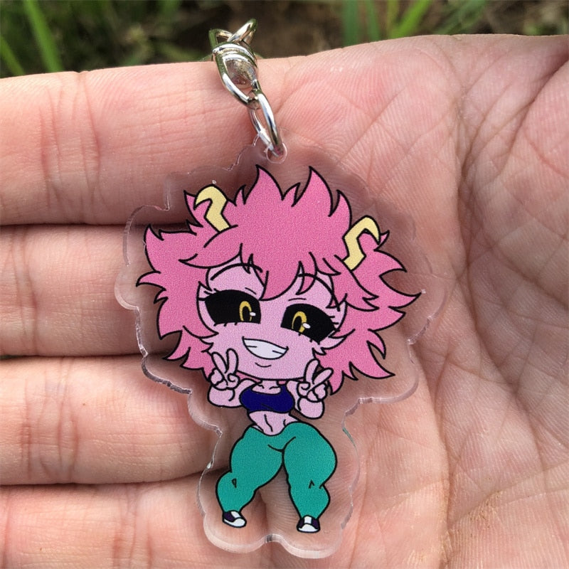My Hero Academia 'Mina Ashido' Keyring Plastic Keychain