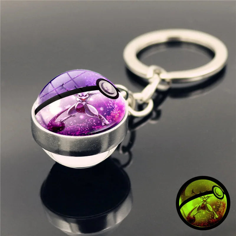 Pokemon 'Mewtwo' Keyring Metal Keychain