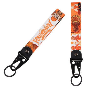 Batman 'Scarecrow' Wrist Lanyard Keychain with Keyring Clip