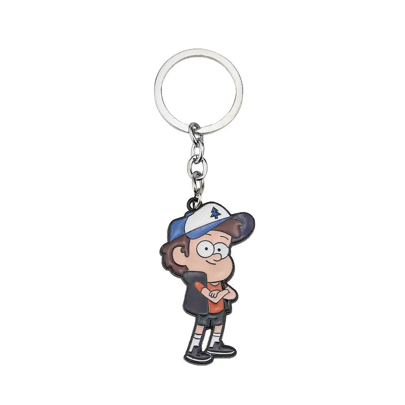 Gravity Falls 'Dipper Pines' Keyring Metal Keychain