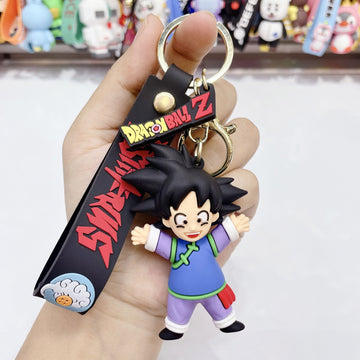 Dragon Ball Z 'Little Goku' Keyring Rubber Keychain
