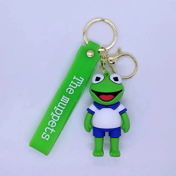 The Muppets 'Kermit the Frog' Keyring Silicone Keychain