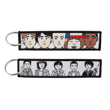 Hellfire Club Embroidered Keychain