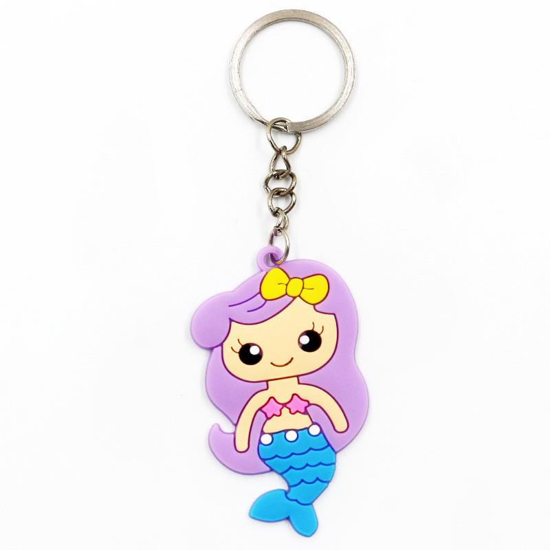 Cartoons 'Mermaid Ver. 3' Keyring Silicone Keychain