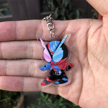 Kamen Rider 'Rabbit Tank' Keyring Plastic Keychain