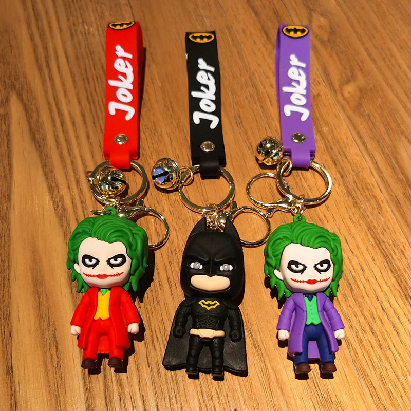 Batman Keyring PVC Keychain