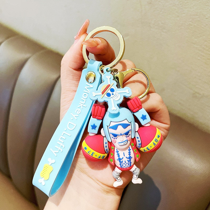 One Piece 'Franky' Keyring PVC Keychain