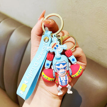 One Piece 'Franky' Keyring PVC Keychain