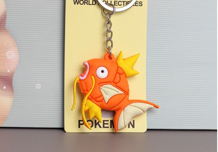 Pokemon 'Magikarp' Keyring Silicone Keychain