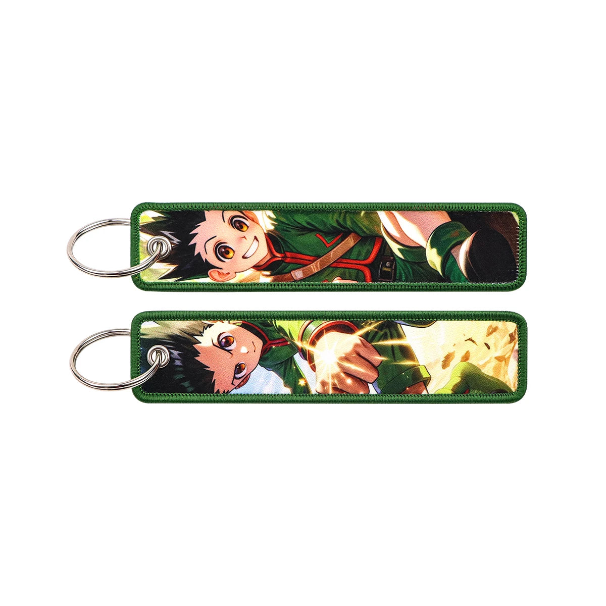 Hunter × Hunter 'Gon Freecss' Embroidered Keyring Keychain