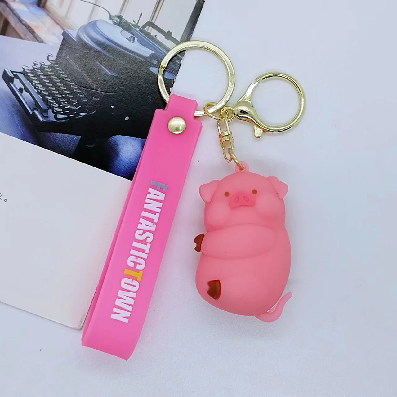 Gravity Falls 'Waddles' Keyring PVC Keychain