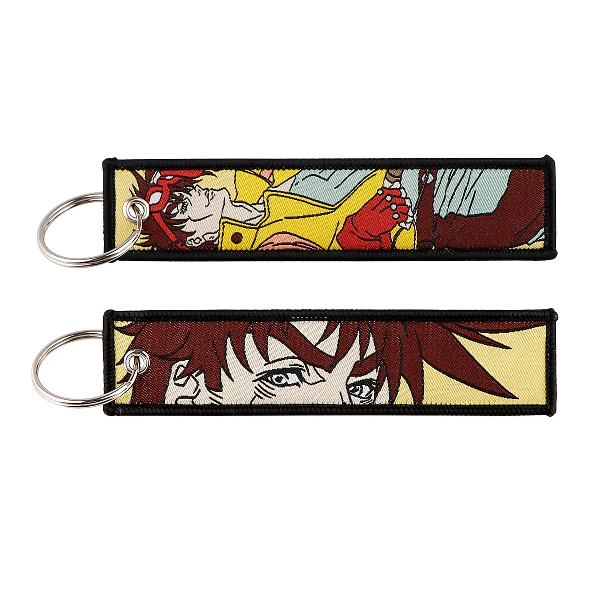JoJo's Bizarre Adventure 'Joseph Joestar' Embroidered Keychain