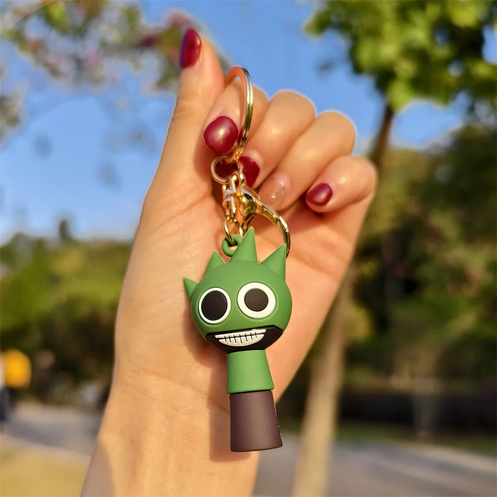 Sprunki 'Owakcx Horror' Keyring Resin Keychain