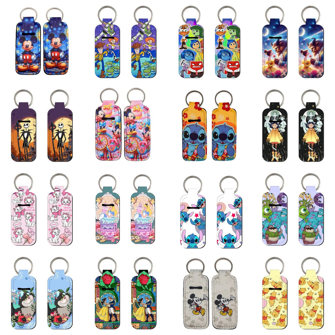 Lilo and Stitch ‘Happy Stitch' Lipstick Holder Keychain